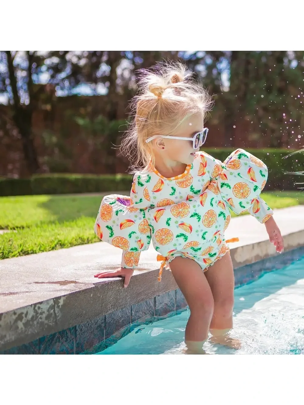 Toddler Citrus Floatie Cover